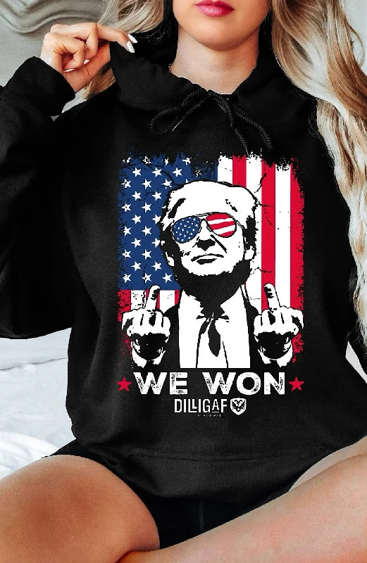 We Won Ladies Pullover Hoodie