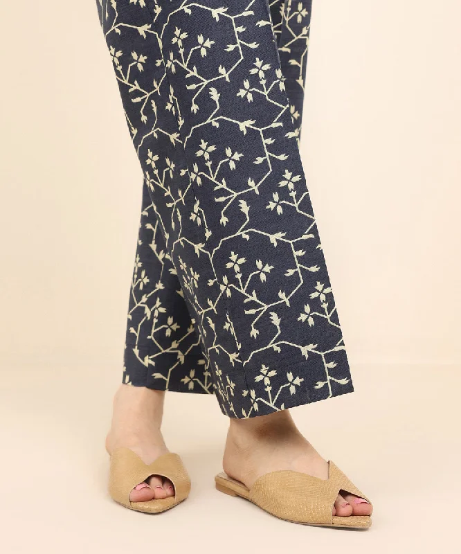 Printed Khaddar Culottes