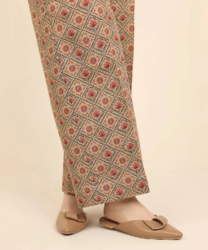 Printed Khaddar Culottes