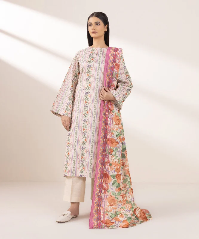 Printed Khaddar Dupatta