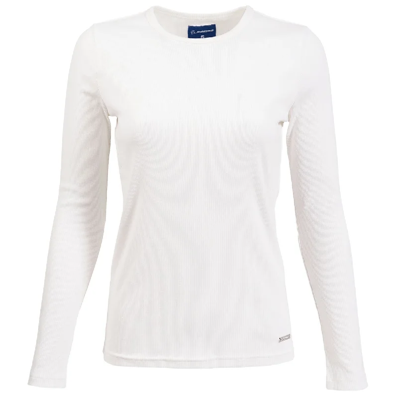 Boeing Signature Logo Women's Ribbed Long Sleeve T-Shirt