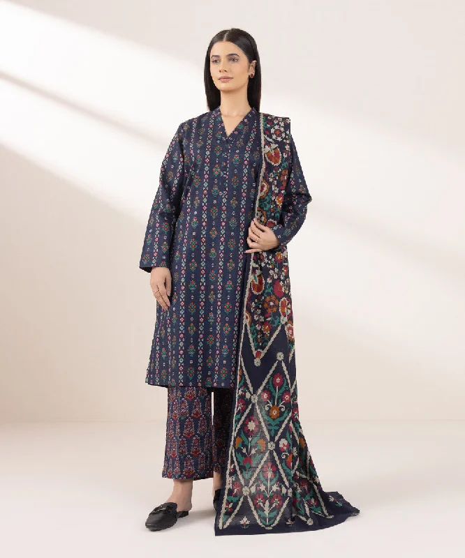 Printed Light Khaddar Dupatta