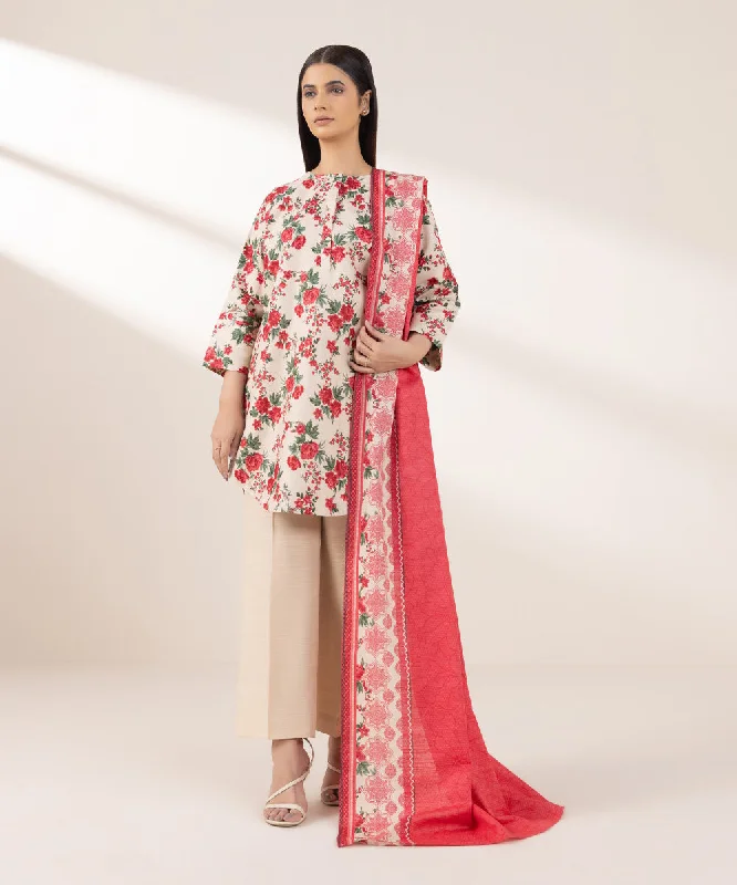 Printed Khaddar Dupatta