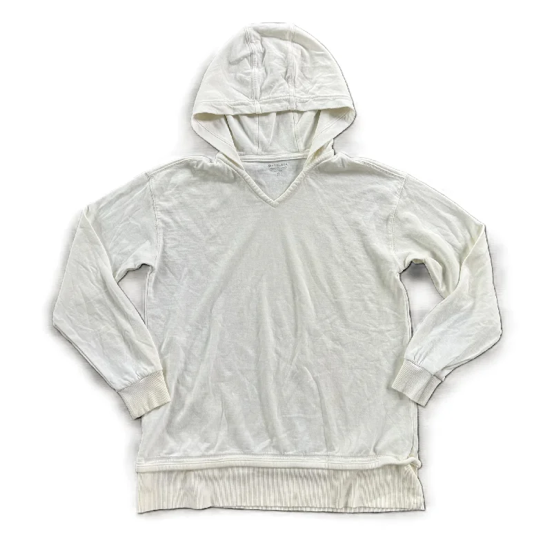 Athletic Sweatshirt Hoodie By Athleta In White, Size: Xs