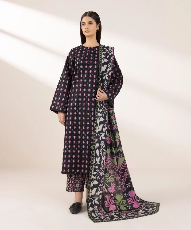 Printed Light Khaddar Dupatta