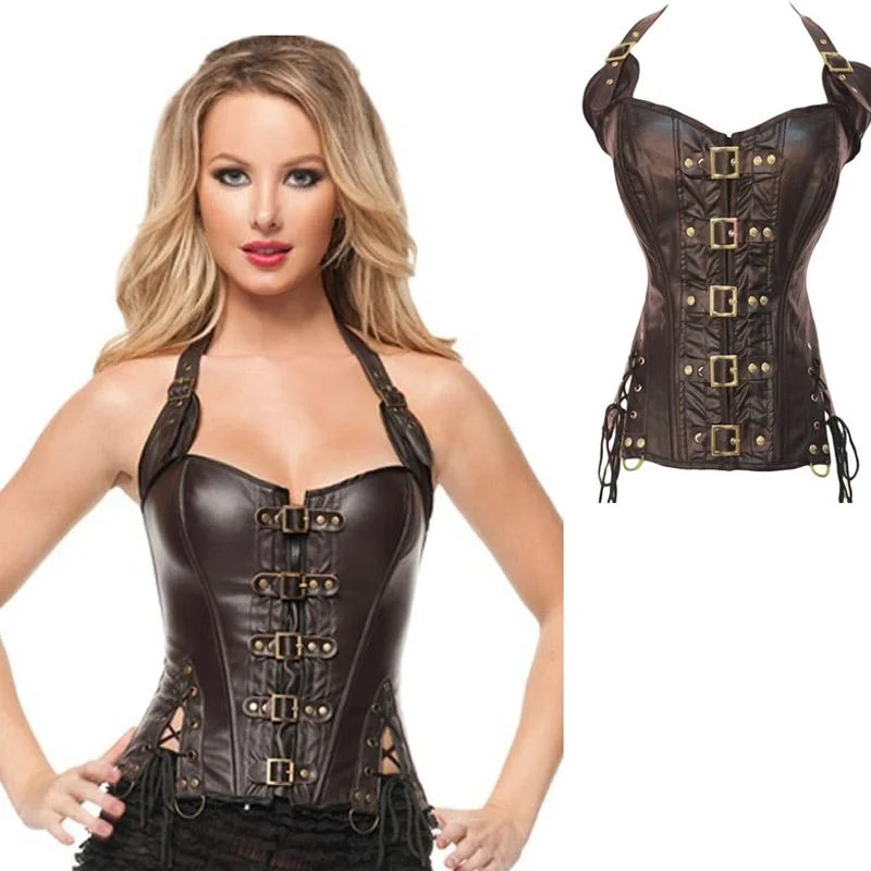 Highly Leather Shapewear Corset