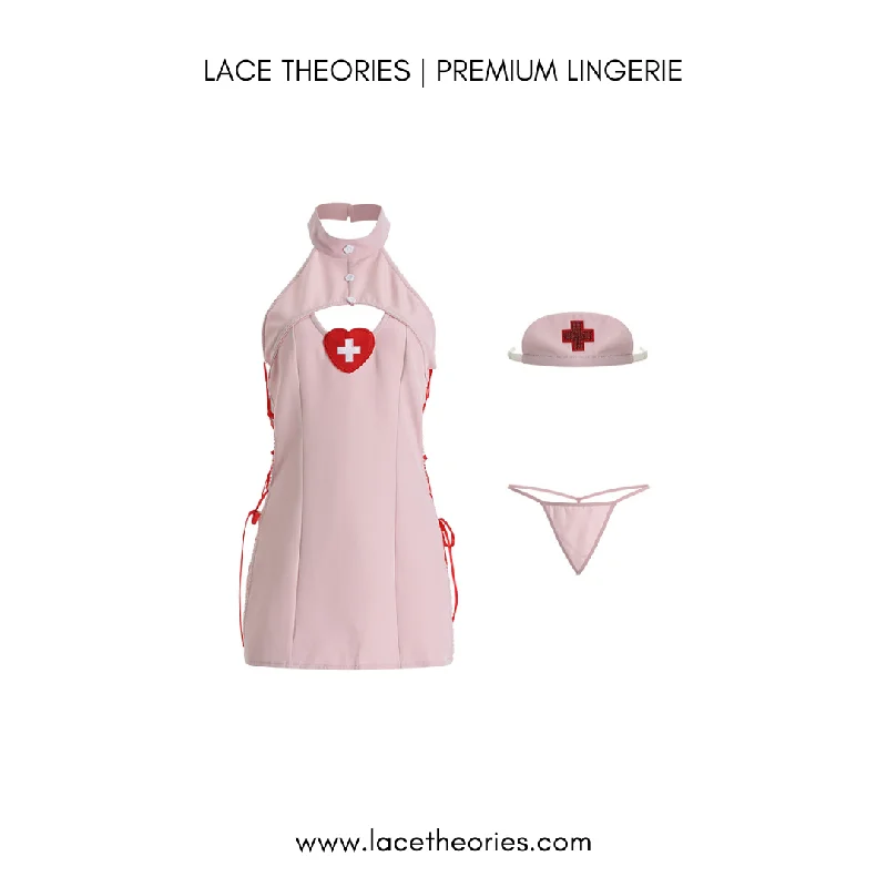 Ava Premium Nurse Cosplay Set (Pink)