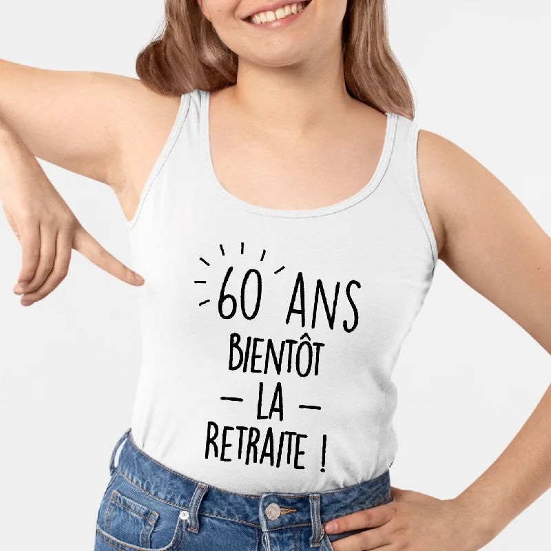 Débardeur Femme Anniversaire 60 ans