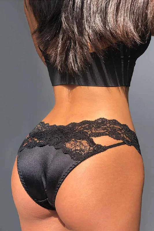 Culotte Satin Dentelle