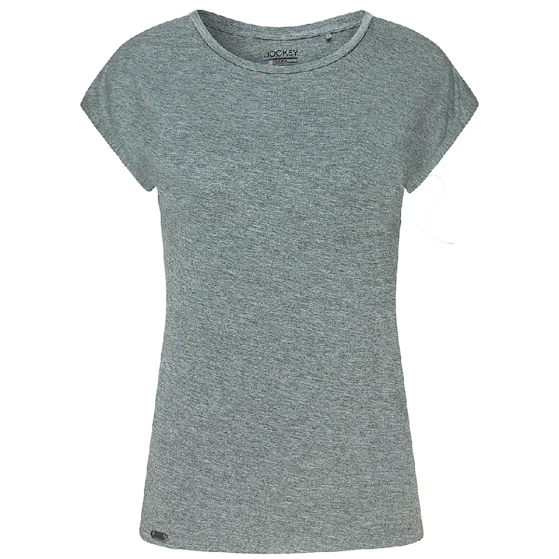 JOCKEY Damen T-Shirt, Tin Melange