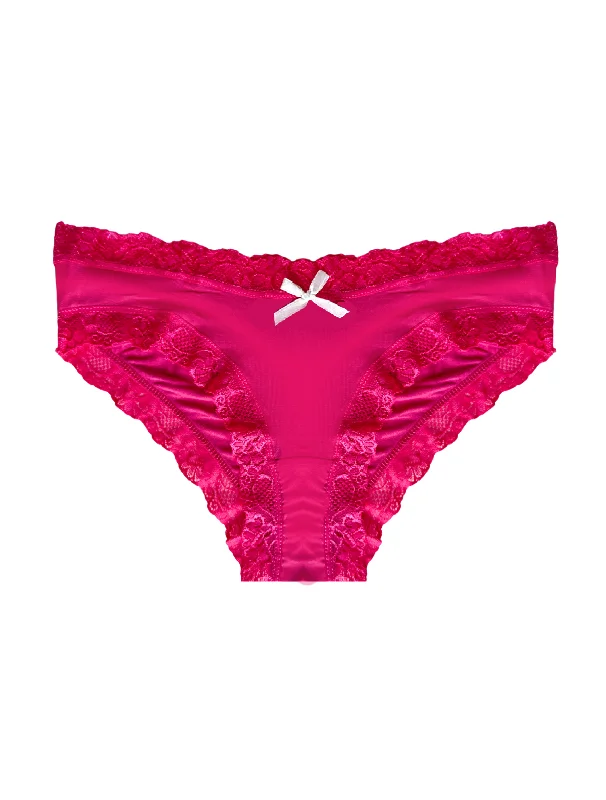 AiraModal™ Electric Pink Lace Cheeky