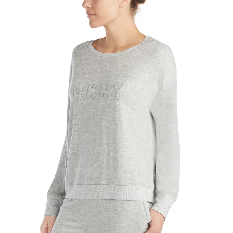 DKNY Long Sleeve YI3419330, Light Grey