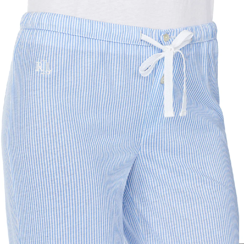 Ralph Lauren, Damen Long Pants ILN81794, Blue Stripes