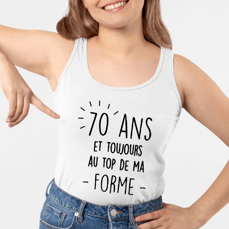 Débardeur Femme Anniversaire 70 ans