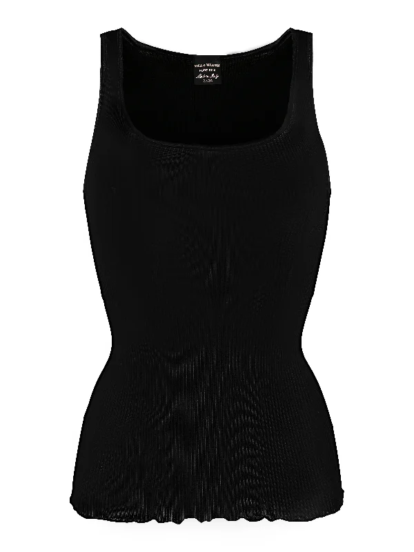 LEA U-Singlet Pure Silk