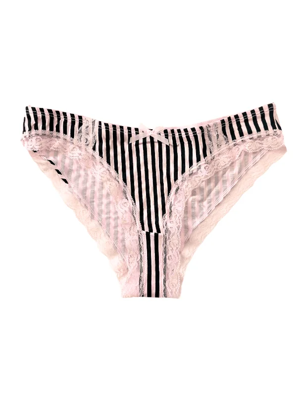 AiraModal™ Posy Pink Striped Cheeky