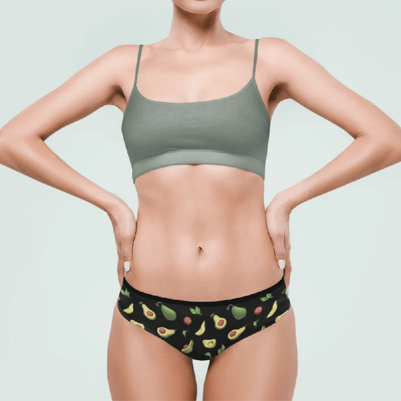 Happy Avocado Women's Hipster Underwear