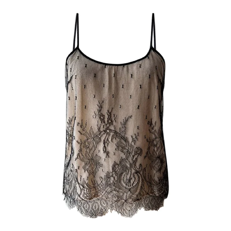 French Chantilly lace camisole