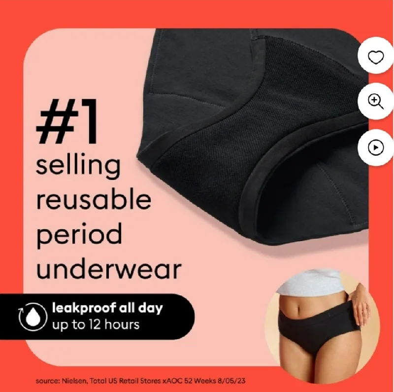 TRIPLE LAYERED LEAK PROOF PERIOD PANTIES (PACK OF 3)