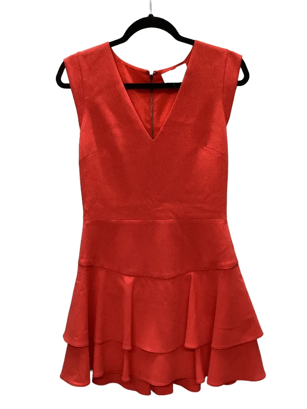 Red Dress Casual Short Alice + Olivia, Size M