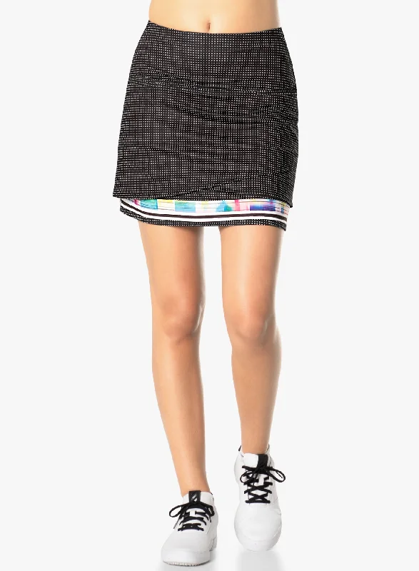 Hot Tropic Scallop Skort-long