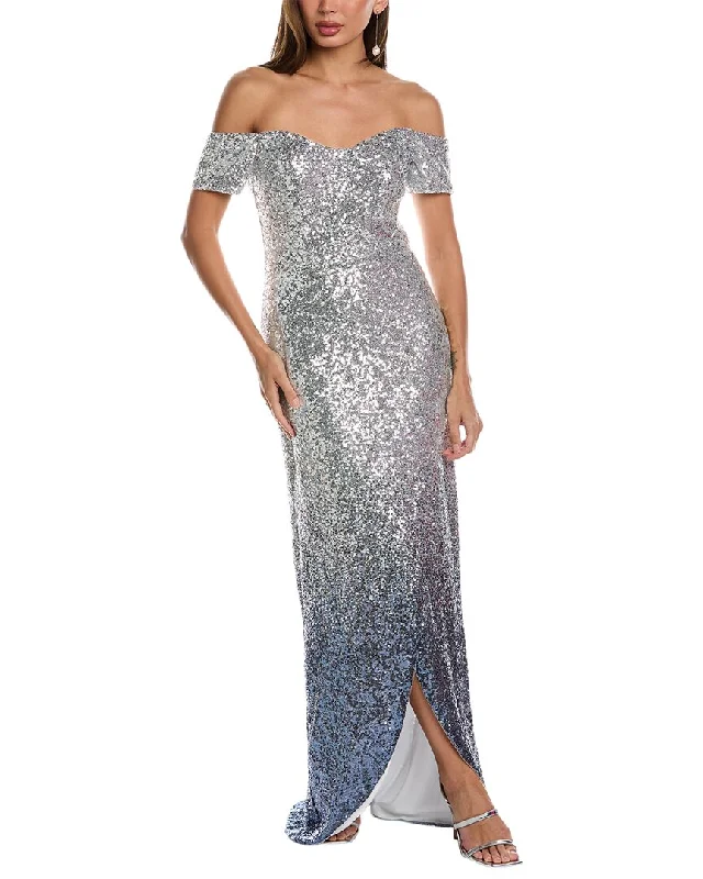 Rene Ruiz Sequin Gown