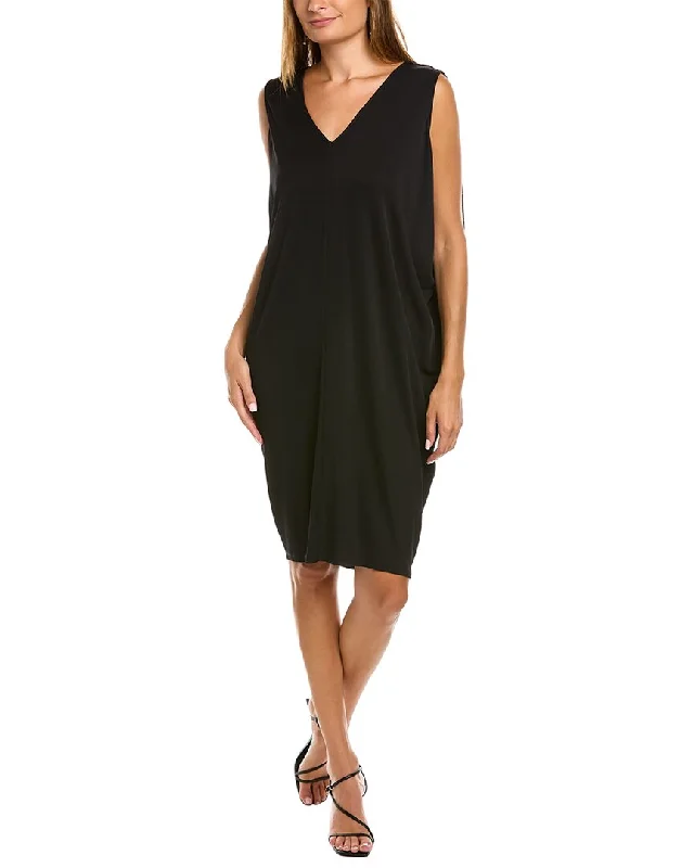 Josie Natori Sleeveless Midi Dress