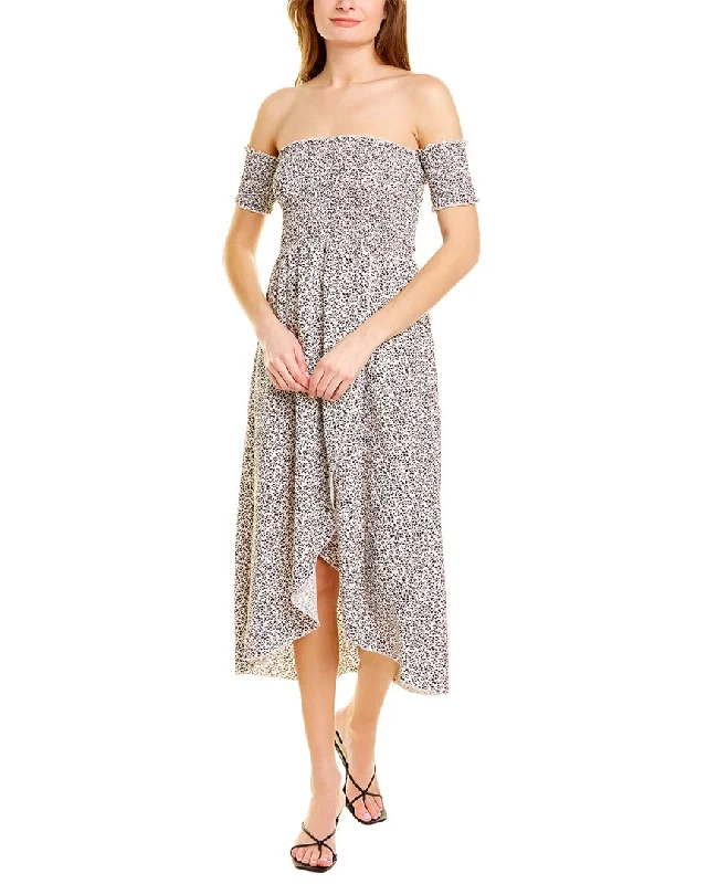 Pascale La Mode Smocked Midi Dress