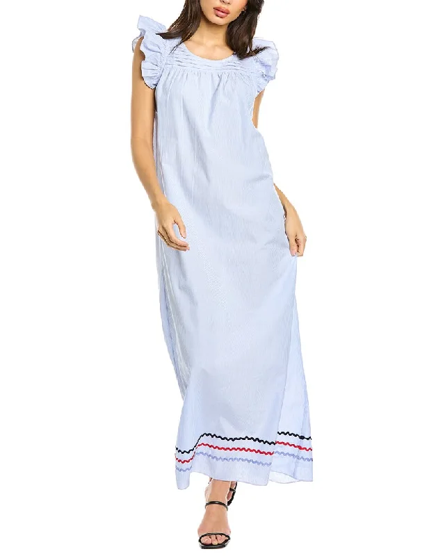 Sail to Sable Midi Dress