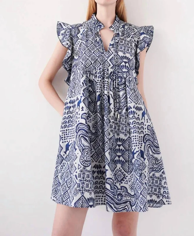 Addi Mini Dress In Maali A