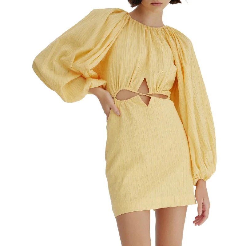 Arwyn Mini Dress In Sunflower