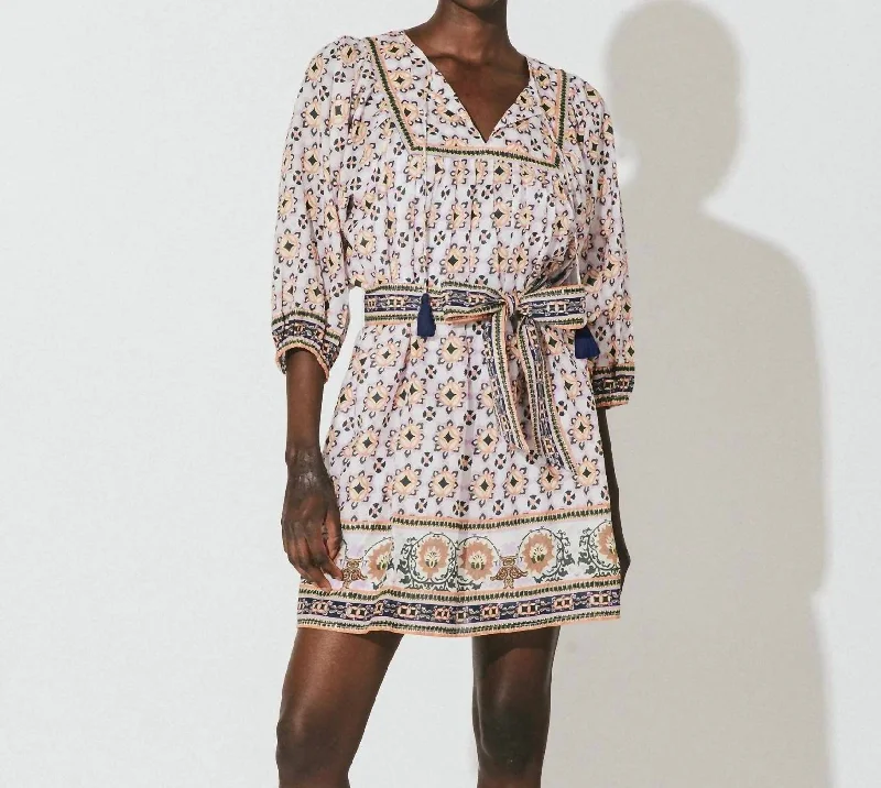 Giovanna Mini Dress In Marrakesh Print