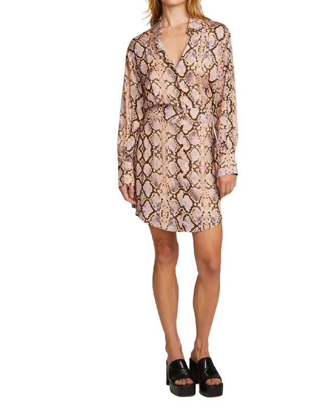 Paxton Mini Dress In Python