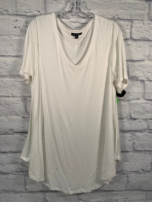 Top Short Sleeve Basic By Lane Bryant  Size: L