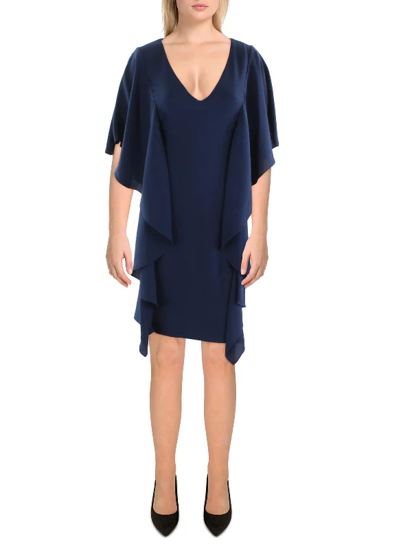 Womens Semi-Formal Mini Shift Dress