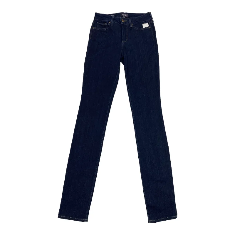 Blue Denim Jeans Skinny Not Your Daughters Jeans, Size 2