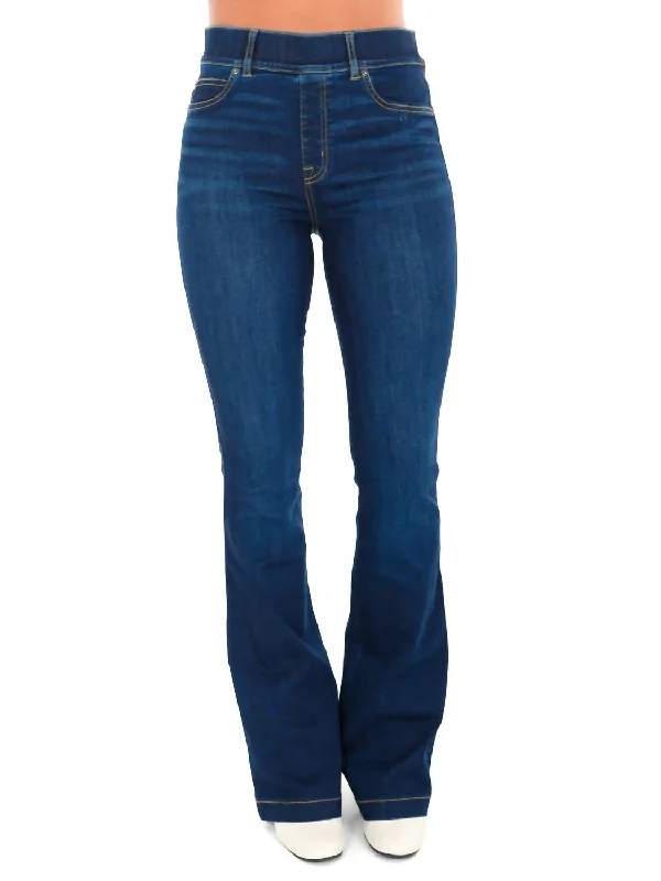 Women's Flare Jeans In Midnight