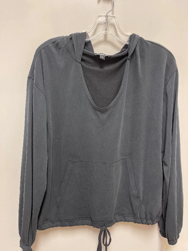 Top Long Sleeve By Express In Grey, Size: M