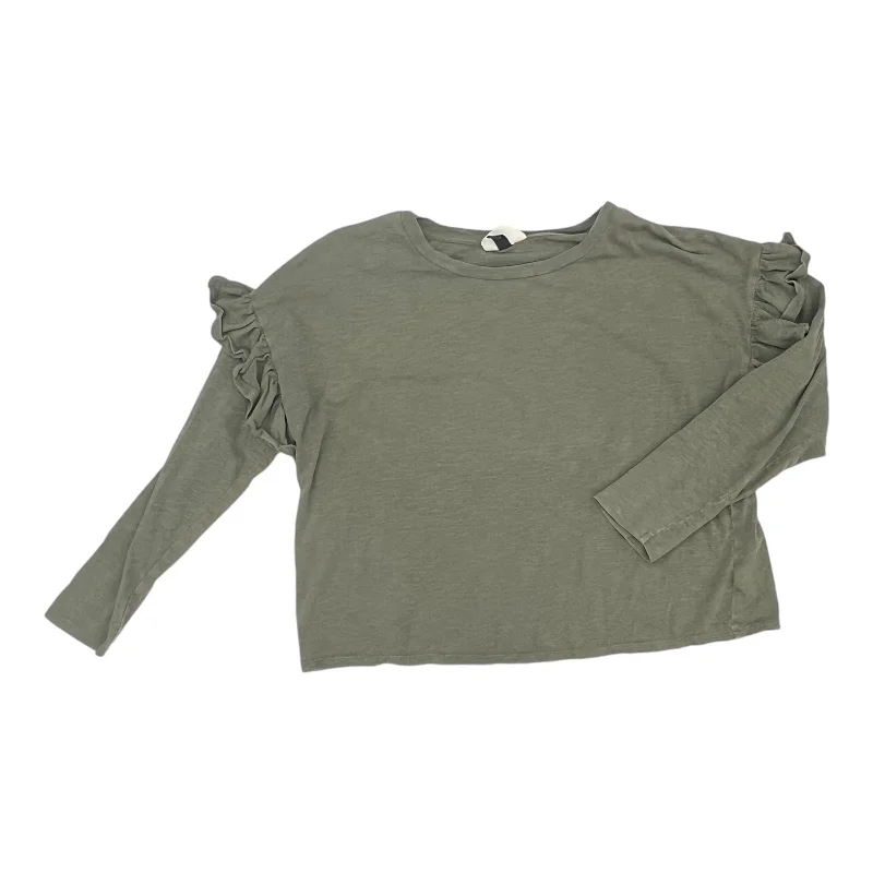 Top Ls By Universal Thread In Green, Size:L