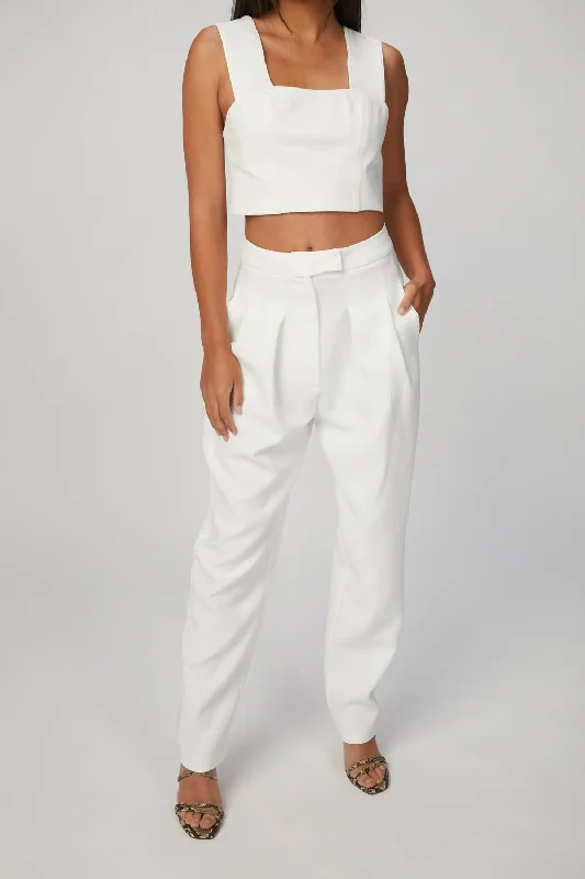 Blane Pant In White