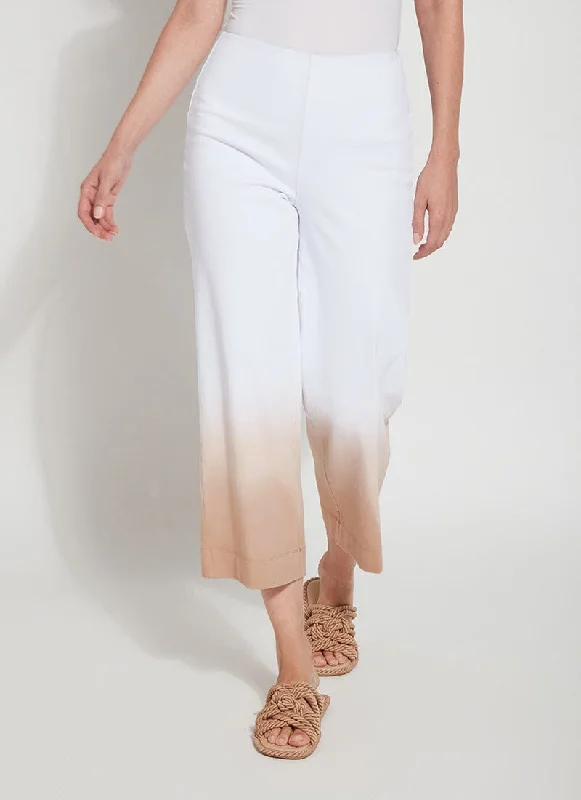 Cropped Ombre Wide Leg