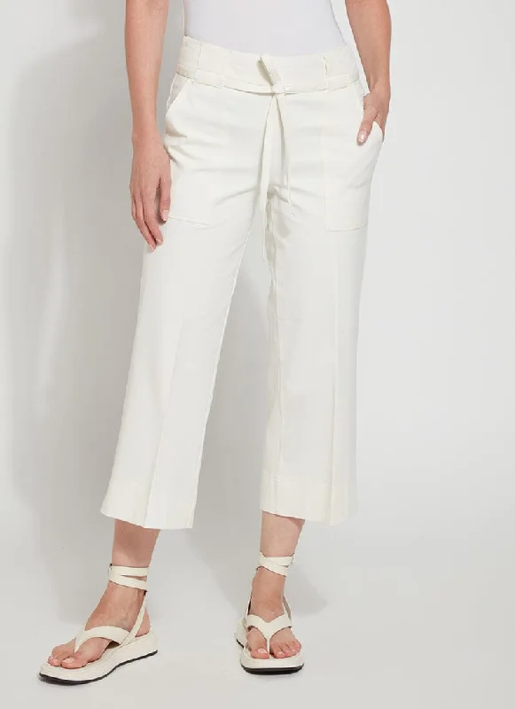 Hallie Cropped Wide Leg