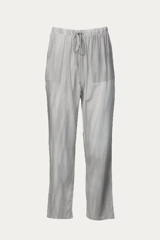 Mystic Haze Drawstring Pant In Grey