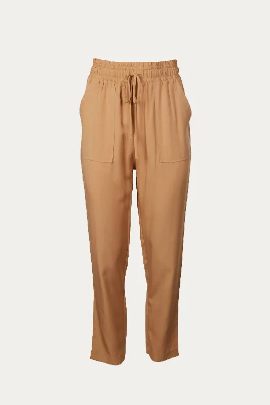 Paperbag Pants In Apricot