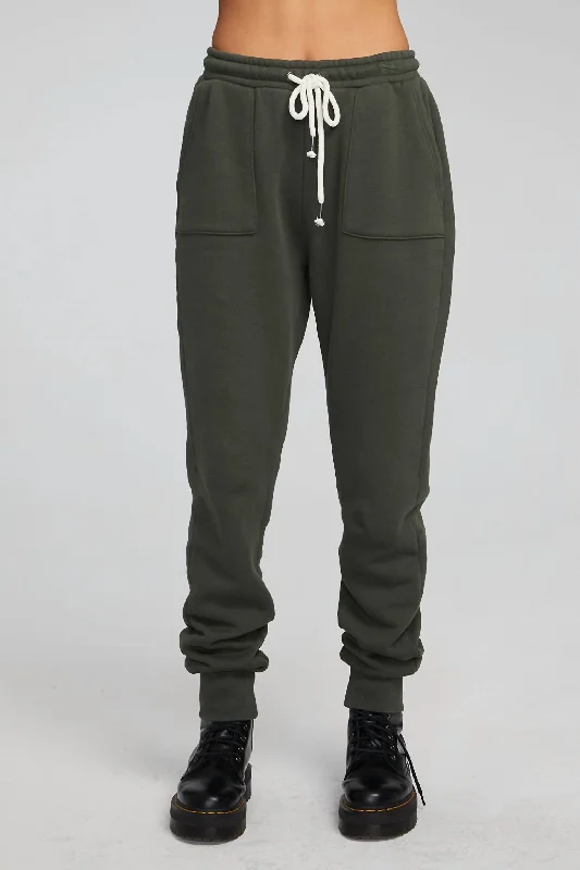 Tessa Forest Night Jogger In Forest Green