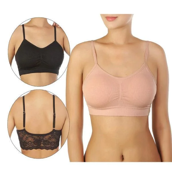 Full Coverage Bra Pack Of 2 Everyday Bras | Best cotton Bras | Full Coverage Bra For hHeavy Bust