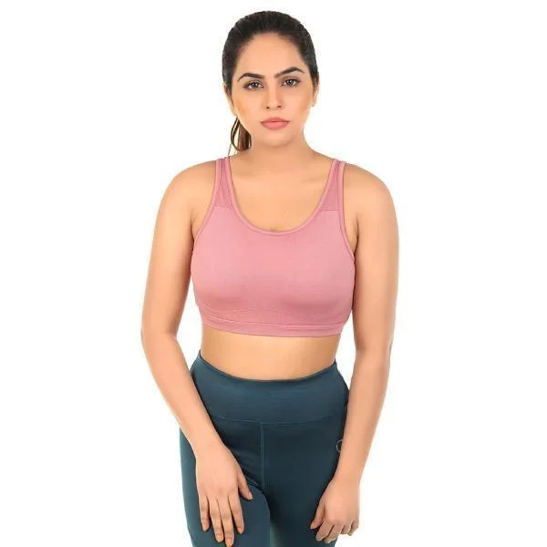 Cut-out Back Medium Impact Sports Bra