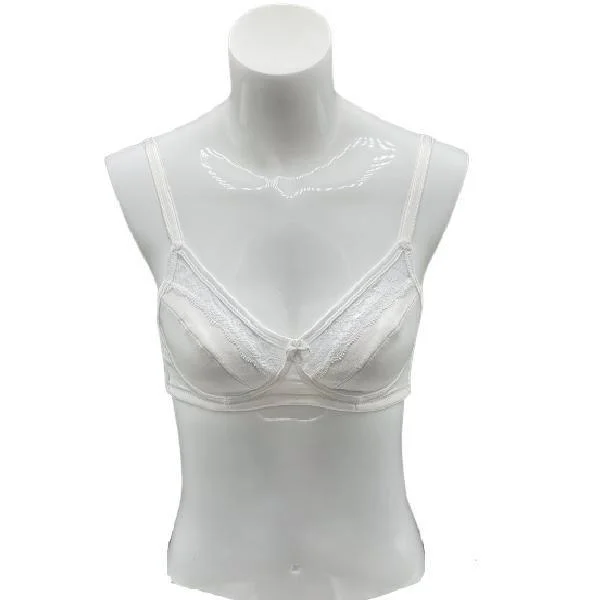 Wire-free Double Layered Cotton Bra